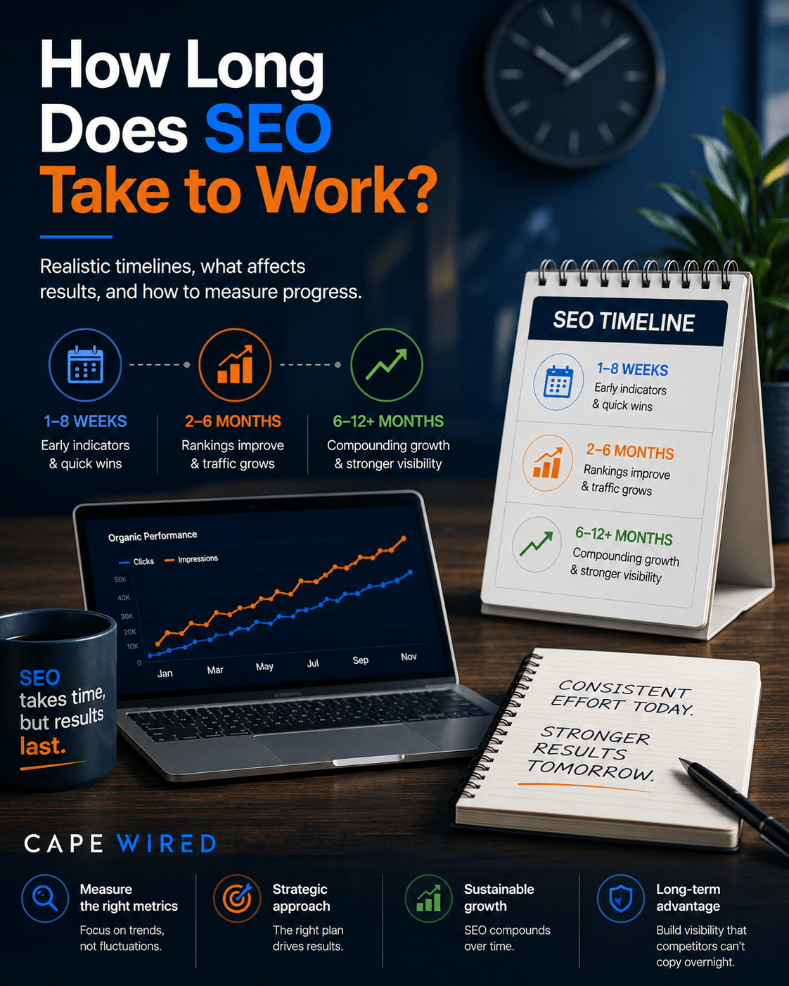 How Long Does SEO Take to Work? Cape Wired SEO Guide