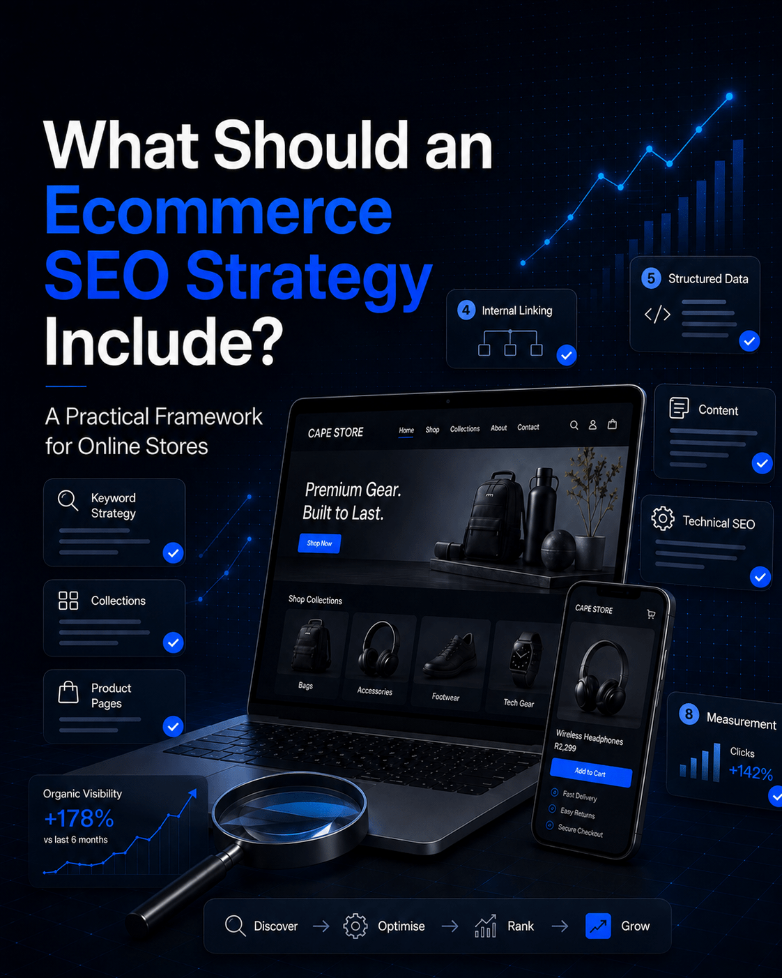 What Should an Ecommerce SEO Strategy Include?, Cape Wired SEO Guide