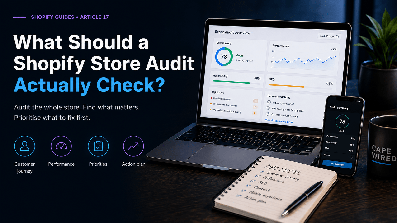 Cape Wired Shopify store audit guide